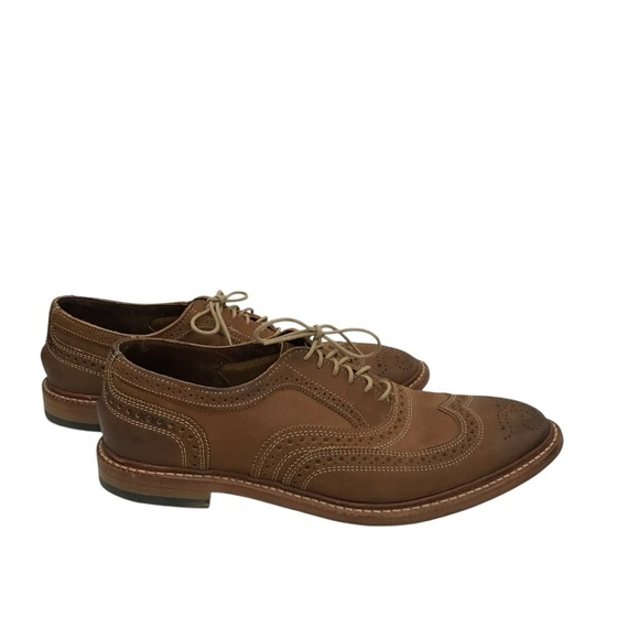 Allen Edmonds Neumok Dress Shoes Men’s 10D Brown Leather Wingtip Made USA main image 6